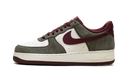 Nike Air Force 1 Low '07 LV8 Cargo Khaki Pale Ivory Dark Team Red
