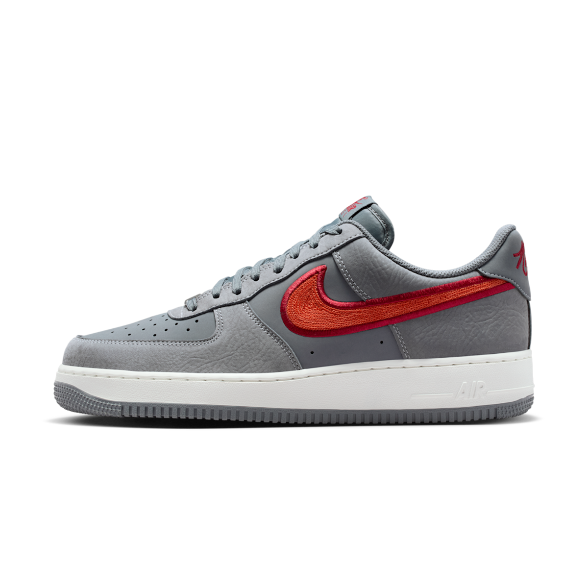 Nike Air Force 1 Low '07 LV8 Cool Grey Crimson Rust