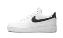 Nike Air Force 1 Low '07 White Black Pebbled Leather