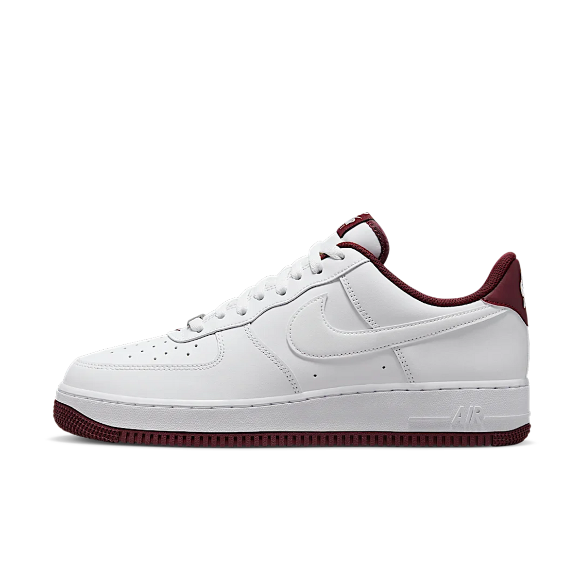Nike Air Force 1 Low '07 White Dark Beetroot