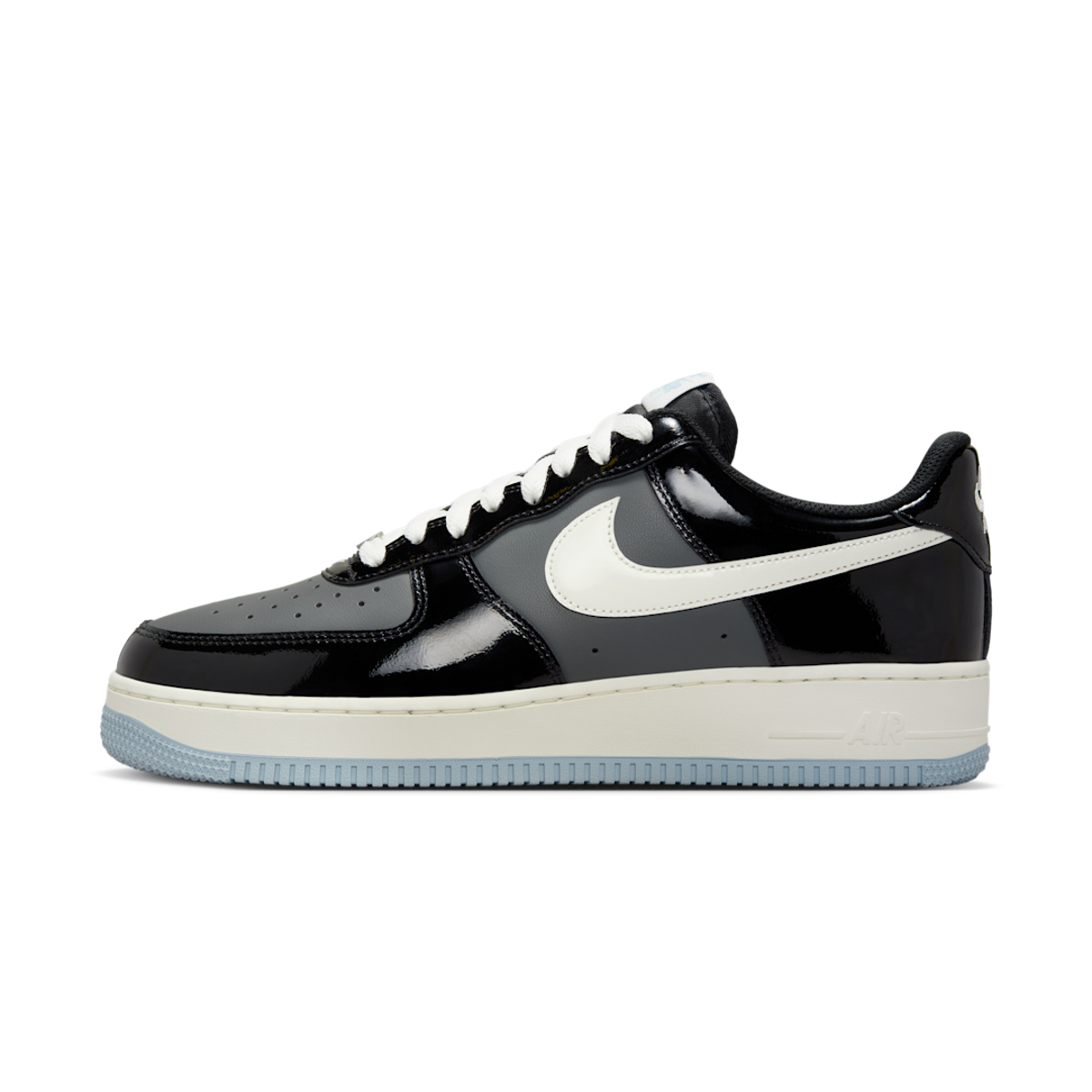 Nike Air Force 1 Low Black Iron Grey Patent