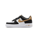 Nike Air Force 1 Low Black White Metallic Gold
