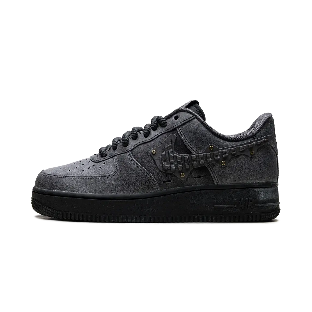 Nike Air Force 1 Low Metalwork Medium Ash Anthracite