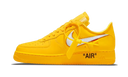 Nike Air Force 1 Low Off-White University Gold Metallic Silver