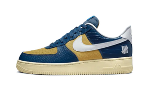 Nike Air Force 1 Low SP Undefeated 5 On It Blue Yellow Croc