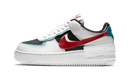 Nike Air Force 1 Low Shadow Bleached Aqua Chile Red