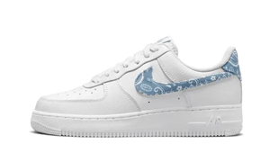 Nike Air Force 1 Low '07 Essential White Worn Blue Paisley