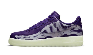 Nike Air Force 1 Low '07 QS Purple Skeleton Halloween (2021) Next Step