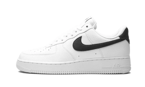 Nike Air Force 1 Low '07 White Black Pebbled Leather