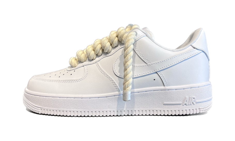 Nike Air Force 1 Rope Laces White Next Step