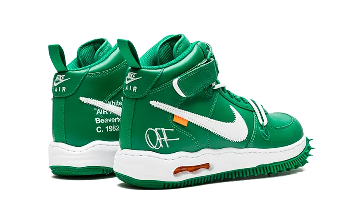 Nike Air Force 1 Mid Off-White Pine Green Next Step