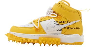 Nike Air Force 1 Mid Off-White Varsity Maize