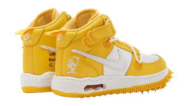 Nike Air Force 1 Mid Off-White Varsity Maize