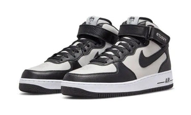 Nike Air Force 1 Mid Stussy Grey Black Next Step