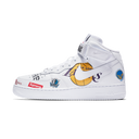 Nike Air Force 1 Mid Supreme NBA White