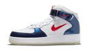 Nike Air Force 1 Mid University Red Midnight Navy