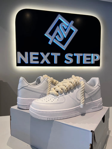 Nike Air Force 1 Rope Laces White