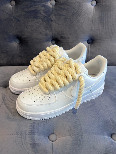 Nike Air Force 1 Rope Laces White