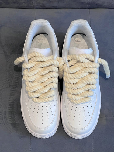 Nike Air Force 1 Rope Laces White