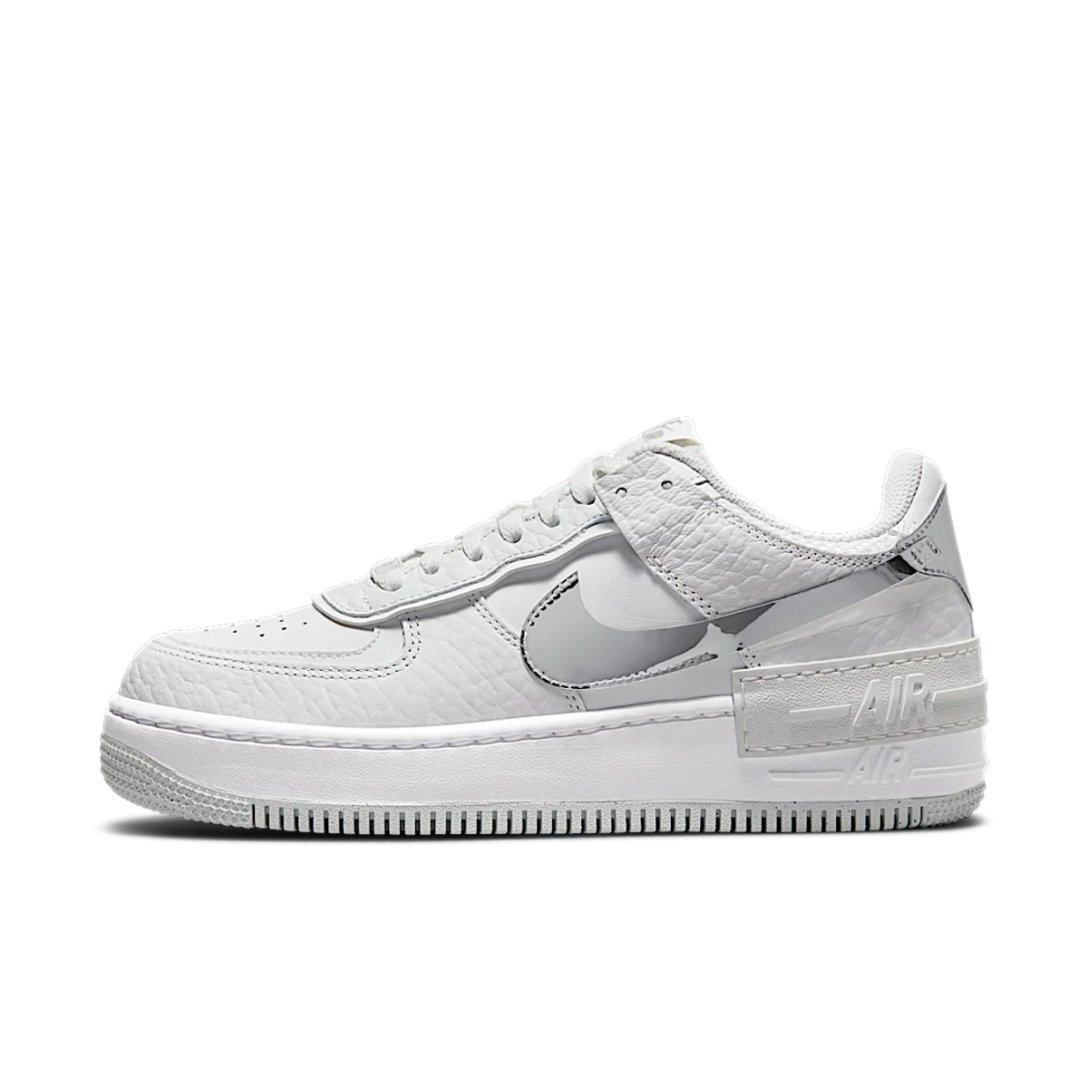 Nike Air Force 1 Shadow White Chrome (Women's)