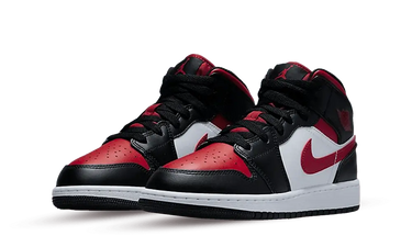 Nike Air Jordan 1 Mid Alternate Bred Toe Next Step