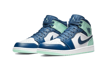 Nike Air Jordan 1 Mid Blue Mint Next Step