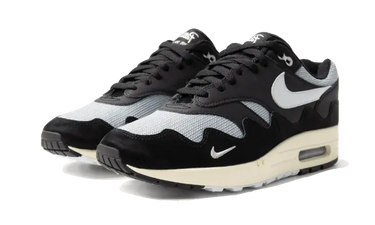 Nike Air Max 1 Patta Black Grey (Special Box + Bracelet) Next Step