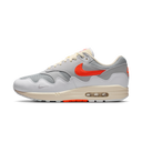 Nike Air Max 1 Patta Waves White Hyper Crimson (With Bracelet)
