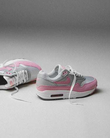 Nike Air Max 1 '87 Metallic Platinum Pink Rise Next Step