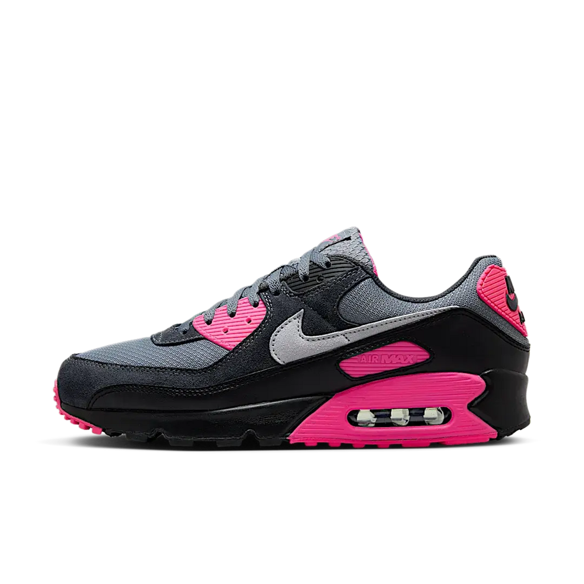 Nike Air Max 90 Wolf Grey Hyper Pink