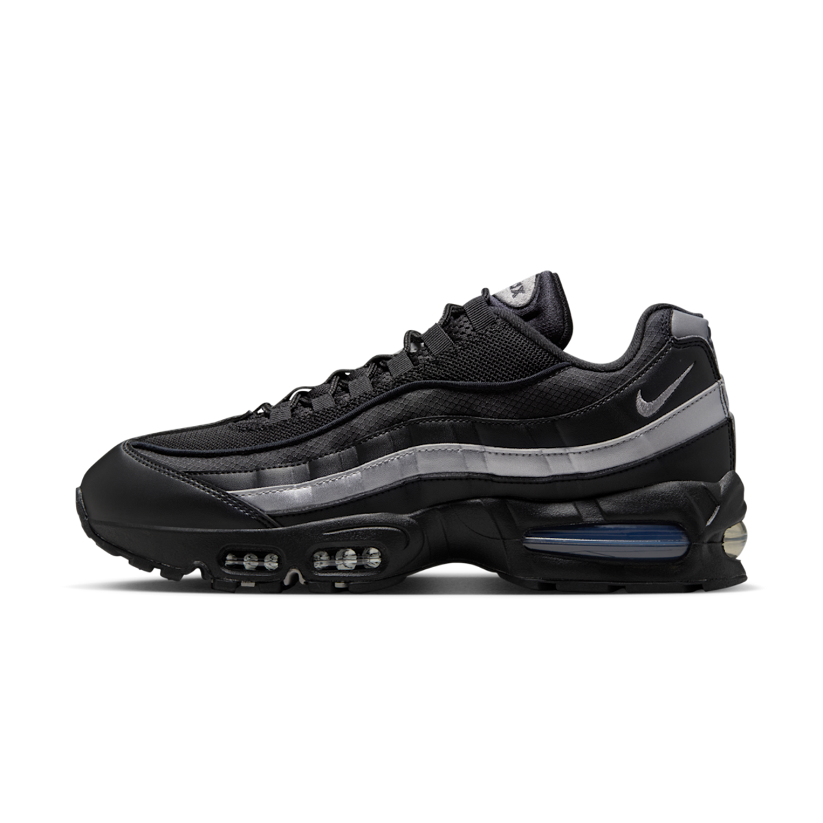 Nike Air Max 95 OG Big Bubble Black White Metallic Silver