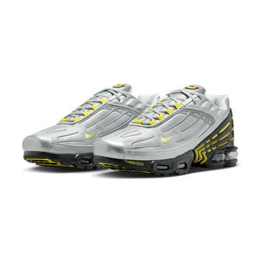 Nike Air Max Plus 3 Metallic Silver Opti Yellow