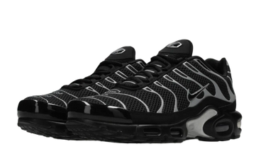 Nike Air Max Plus Premium Black Reflective Silver Next Step