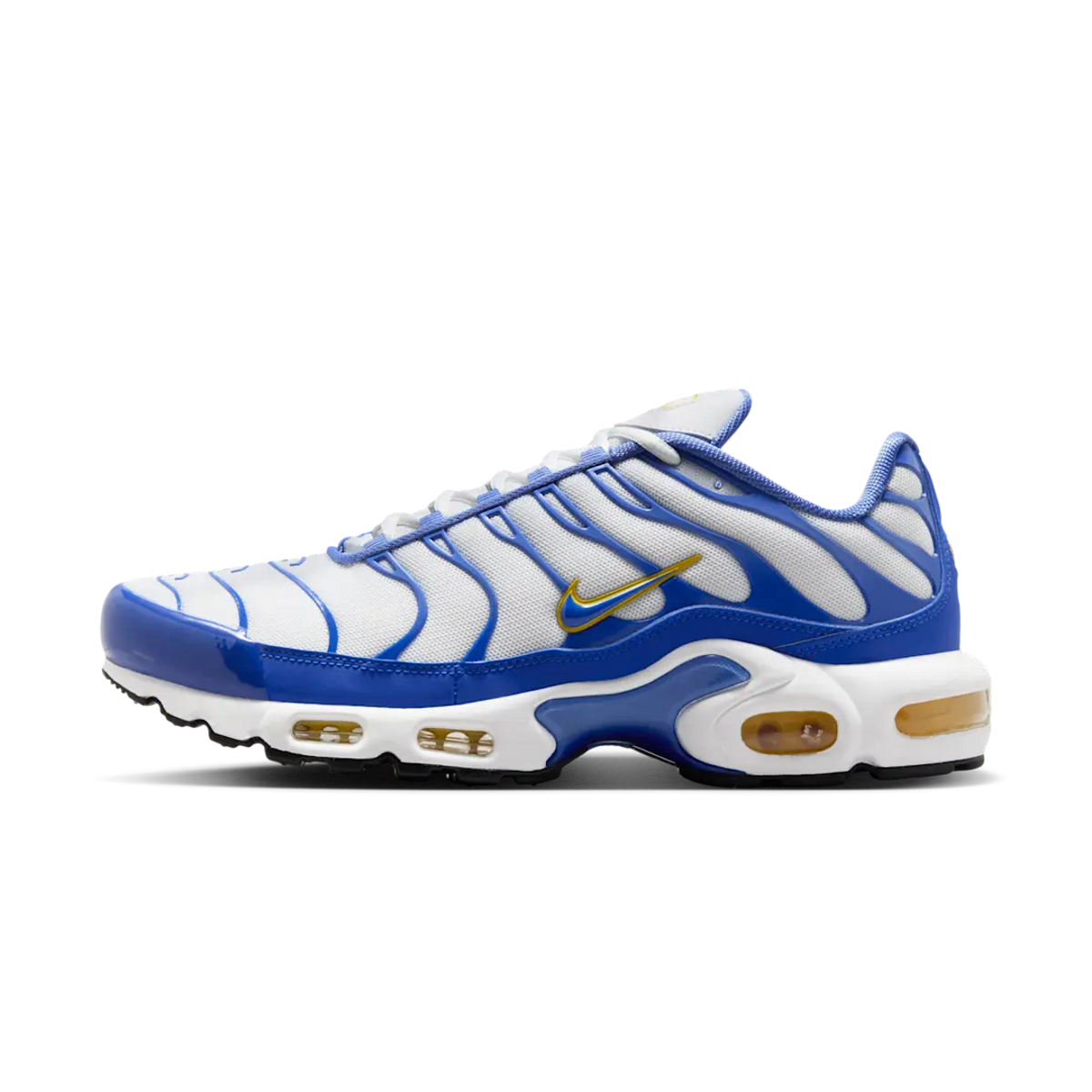 Nike Air Max Plus White Lyon Blue Varsity Maize