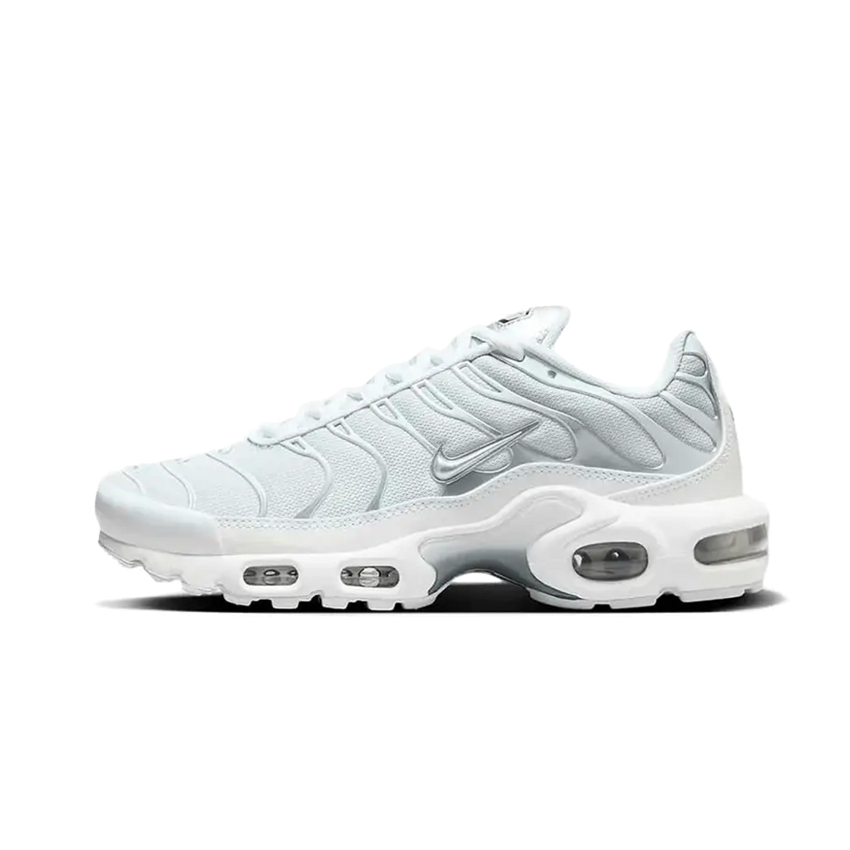 Nike Air Max Plus White Metallic Silver (Women's)