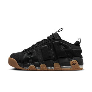 Nike Air More Uptempo Low Black Gum