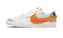 Nike Blazer Low 77 Jumbo White Alpha Orange Sail