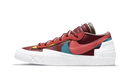 Nike Blazer Low Sacai Kaws Team Red