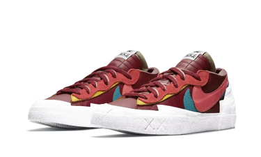 Nike Blazer Low Sacai Kaws Team Red
