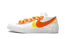 Nike Blazer Low Sacai White Magma Orange