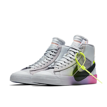 Nike Blazer Mid Off-White Wolf Grey Serena Queen Next Step