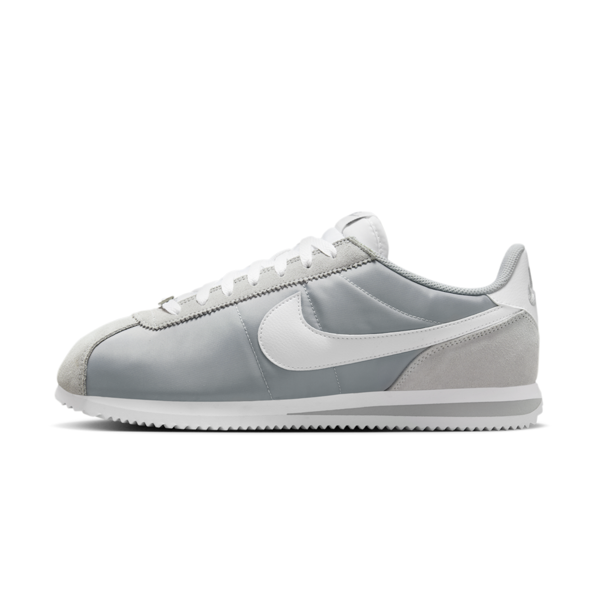 Nike Cortez Textile Flat Silver White