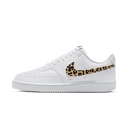 Nike Court Vision Low SE White Leopard Swoosh