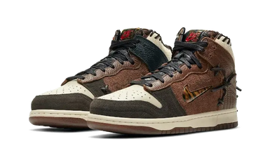Nike Dunk High Bodega Legend Fauna Brown