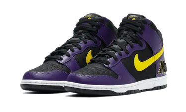 Nike Dunk High EMB Lakers