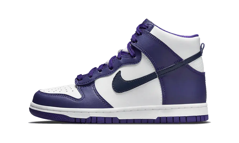 Nike Dunk High Electro Purple Midnight Navy (GS) Next Step