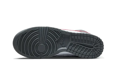 Nike Dunk High Embossed Basketball Grey Red Next Step