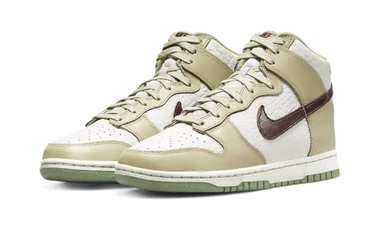 Nike Dunk High Tumbled Tan White Brown Next Step
