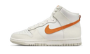 Nike Dunk High White Magma Orange