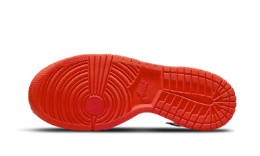 Nike Dunk High White Picante Red